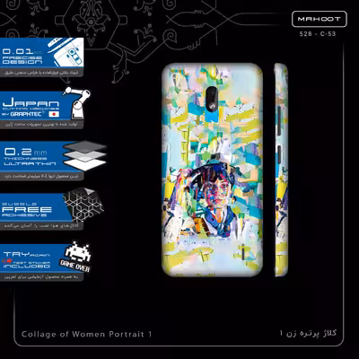 برچسب پوششی ماهوت مدل Collage of Women Portrait 1-FullSkin مناسب برای گوشی موبایل نوکیا 2