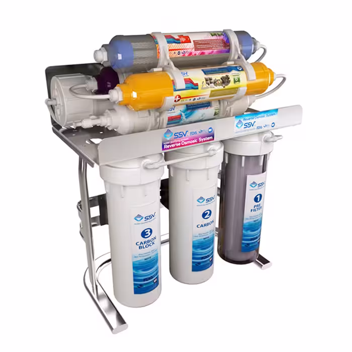 دستگاه تصفیه کننده آب اس اس وی مدل UltraClear 2W X800 به همراه شیر دوکاره