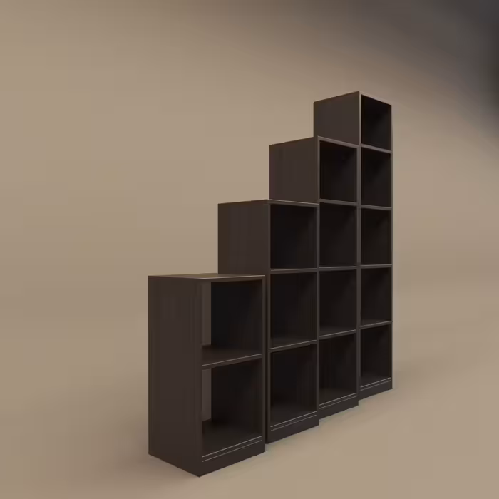 کتابخانه اعیان مدل FH314 مجموعه 4 عددی