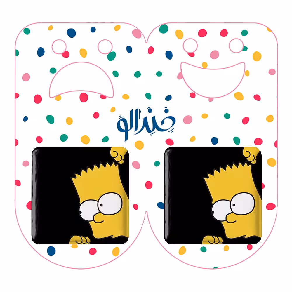 پیکسل خندالو مدل سیمپسون ها کد 3373 به همراه مگنت