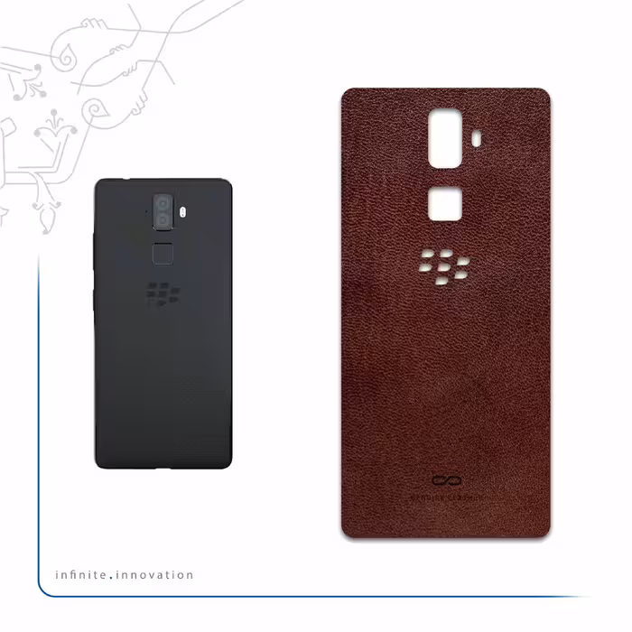 برچسب پوششی ماهوت مدل Natural-Leather مناسب برای گوشی موبایل بلک بری Evolve