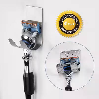 آویز حوله لوبیک مدل استیل بسته 2 عددی