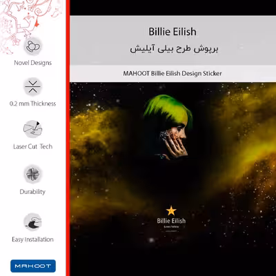 برچسب پوششی ماهوت مدل Billie Eilish-FullSkin مناسب برای گوشی موبایل آنر 8S