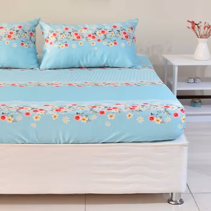 سرویس ملحفه بومرنگ مدل MiniZ-120 یکنفره 2 تکه