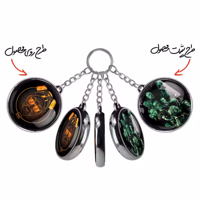 جاکلیدی خندالو طرح والتر وایت سریال Breaking Bad مدل دوطرفه کد 1327913287