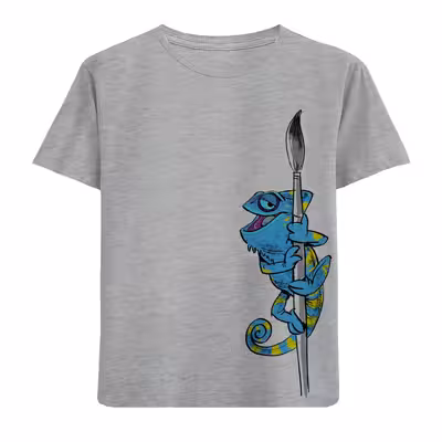 تی شرت آستین کوتاه بچگانه مدل قلم موومارمولک F910