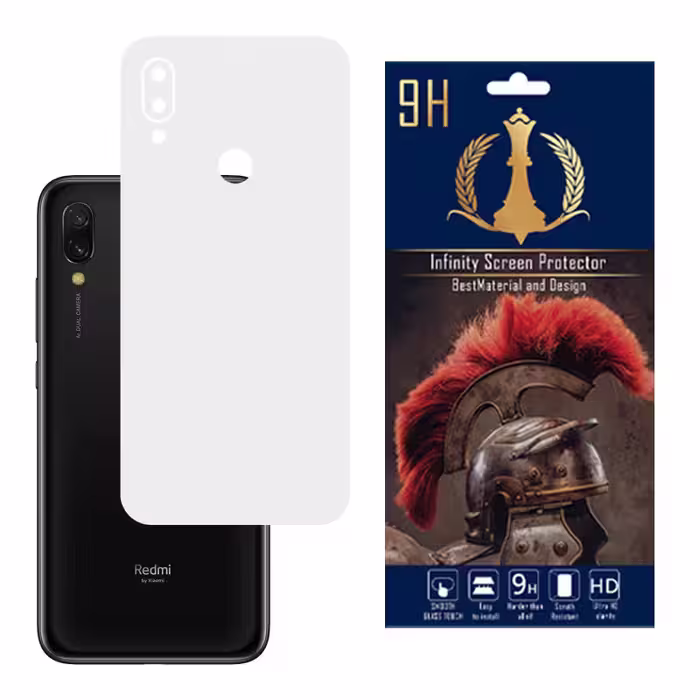 برچسب پوششی اینفینیتی مدل PRO MAX مناسب برای گوشی موبایل شیائومی REDMI 7 به همراه محافظ صفحه نمایش