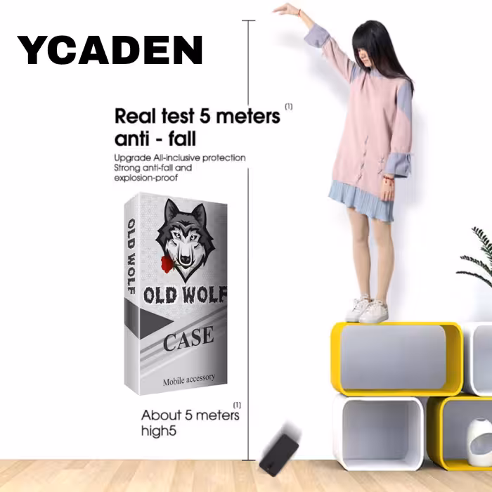 کاور اولد وولف مدل YCADEN مناسب برای گوشی موبایل سامسونگ Galaxy A13 4G