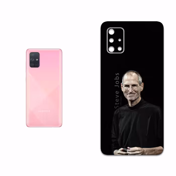برچسب پوششی ماهوت مدل Steve Jobs مناسب برای گوشی موبایل سامسونگ Galaxy A71