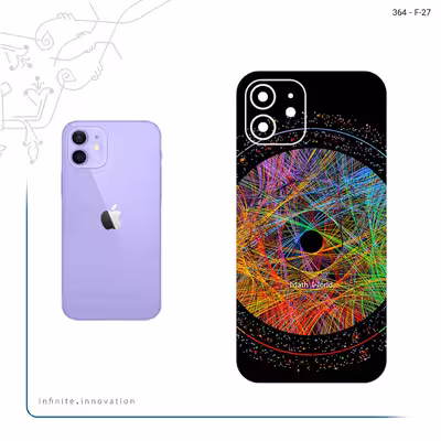 برچسب پوششی ماهوت مدل Mathematical Geometric Shape 2 مناسب برای گوشی موبایل اپل iPhone 12