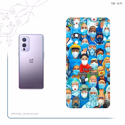 برچسب پوششی ماهوت مدل Nurse مناسب برای گوشی موبایل وان پلاس 9