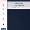 برچسب پوششی ماهوت مدل Deep-Blue-Leather مناسب برای گوشی موبایل جی پلاس S10 2022