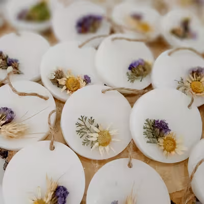 قالب شمع مدل گیفت دایره