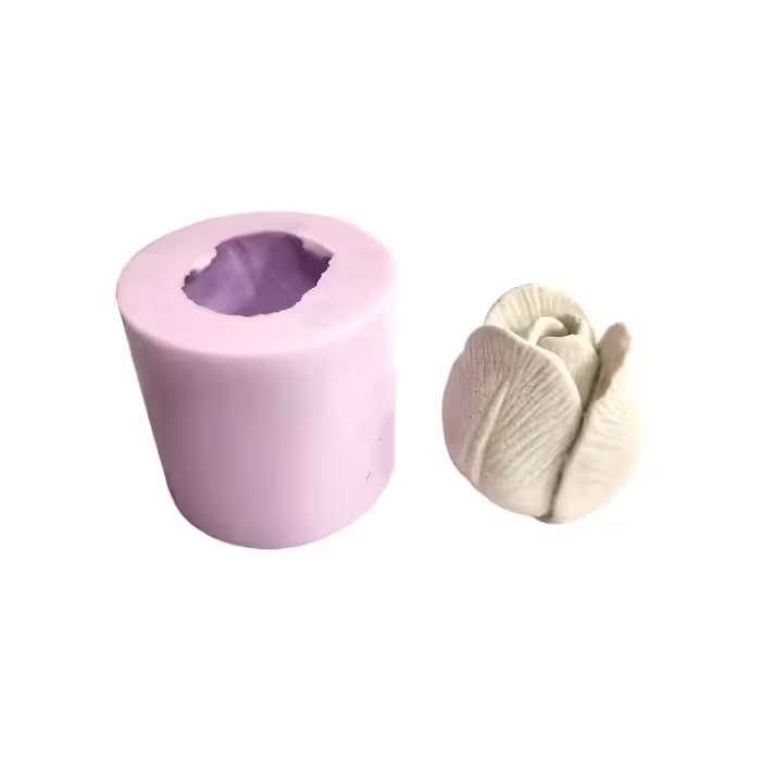 قالب سیلیکونی گل رز پایه بلند کوچک ارتفاع 5 سانت