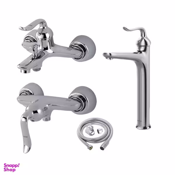 ست شیرآلات کسری مدل رابین مجموعه 4 عددی