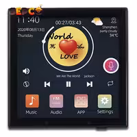 آمپلی‌فایر لمسی دیواری اُهمی JX807