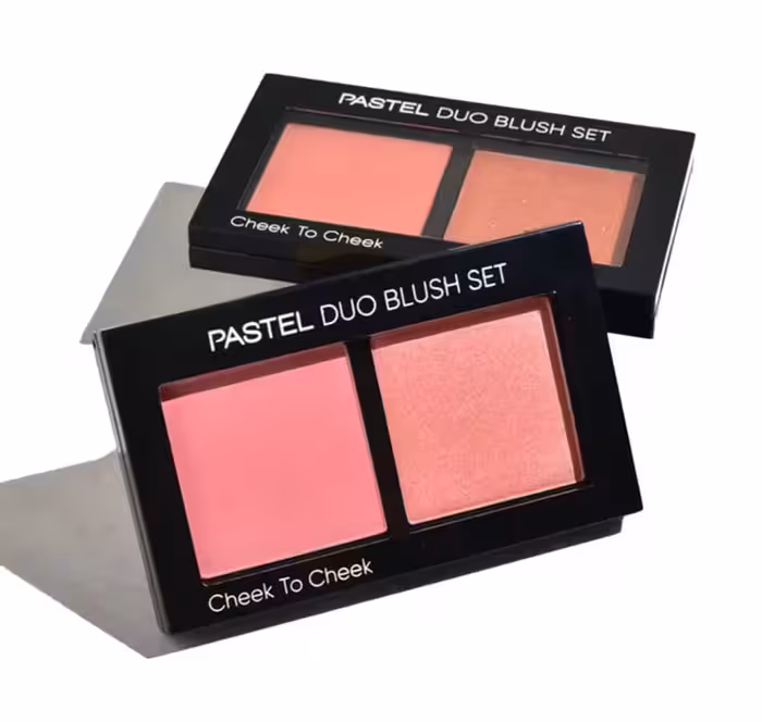 پالت رژگونه 2 رنگ پاستل (PASTEL) مدل Cheek To Cheek شماره 10