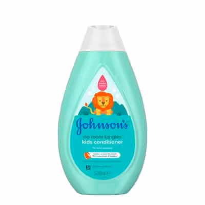 شامپو نرم کننده مو سر کودک جانسون johnsons حجم 500 میل