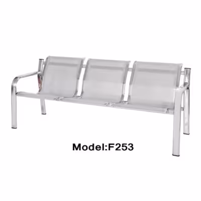 نيمكت پانچ 3 نفره برند شفق مدل F253 (مدل اف و خطي)