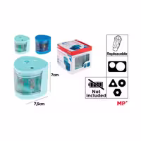 تراش برقی 2 سوراخ مخزن دار ام پی مدل PA858