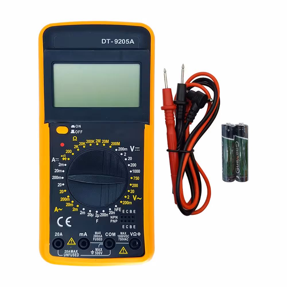 مولتی متر دیجیتالی DT9205A
