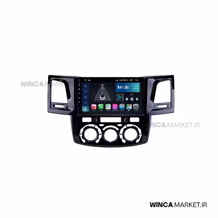 مانیتور تویوتا هایلوکس 2011-2015 سری S500 BLU-RAY مدل GL855 برند وینکا WINCA