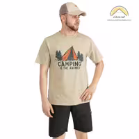 تیشرت HIMALAYA طرح CAMPING