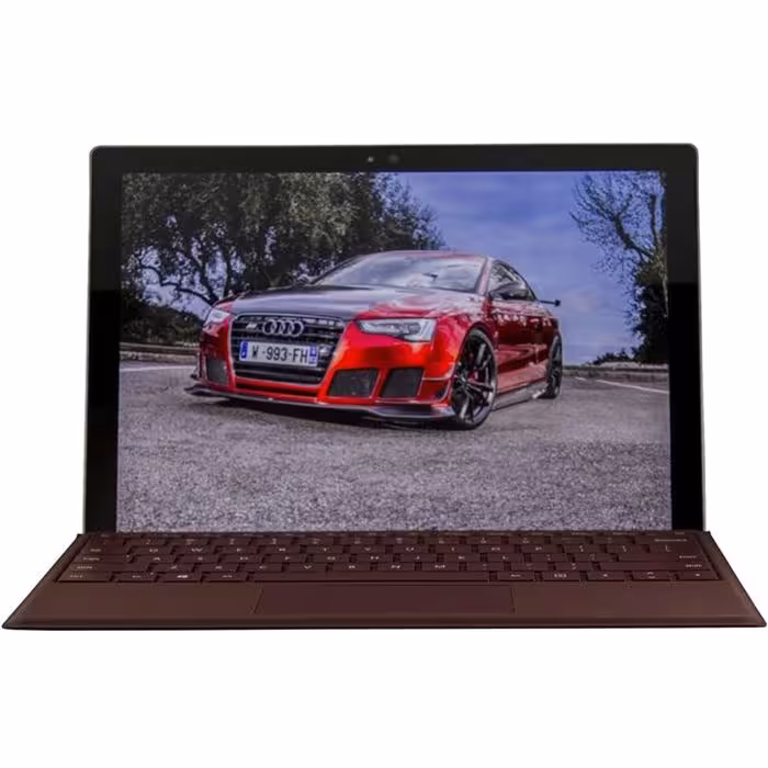 تبلت مایکروسافت مدل Surface Pro 2017 به همراه کیبورد سیگنیچر کبود و کیف Golden Guard