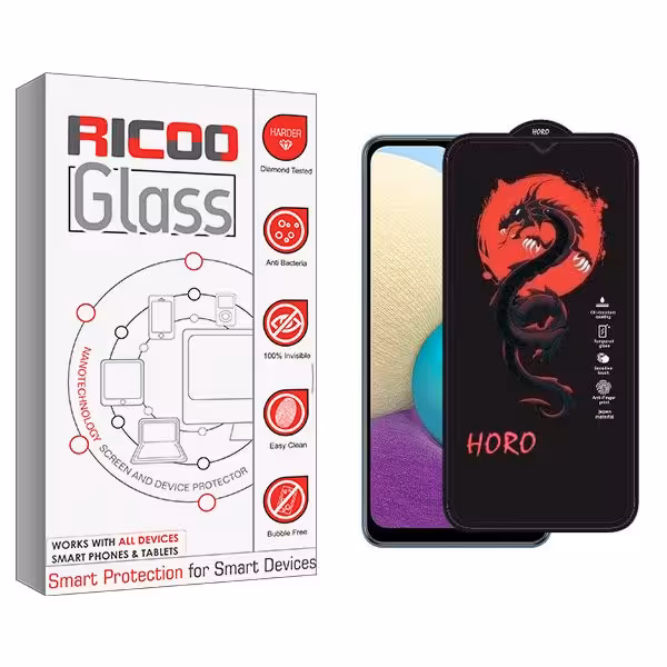 محافظ صفحه نمایش ریکو مدل RiC2 Horo مناسب برای گوشی موبایل سامسونگ galaxy a02