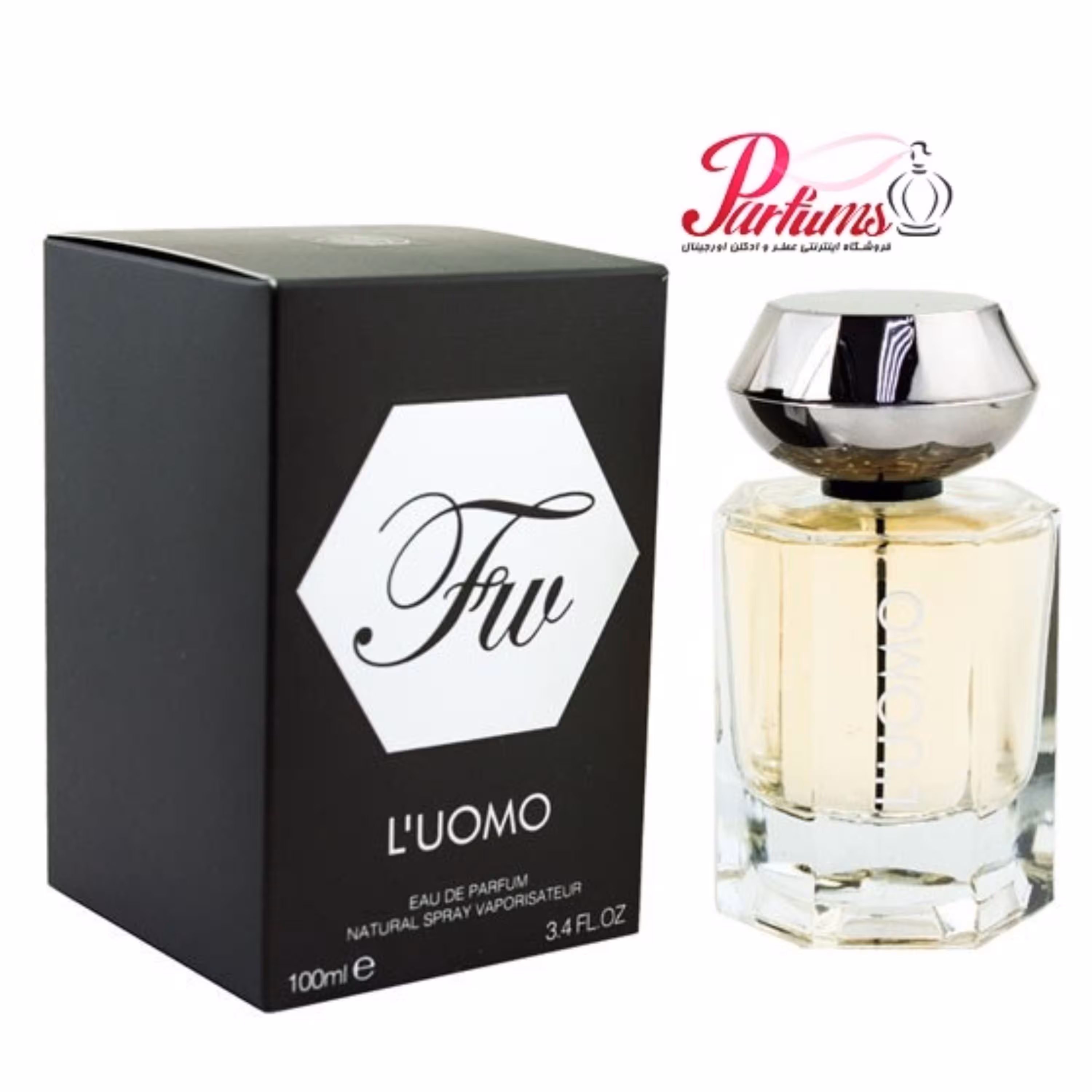 ادکلن اماراتی فراگرنس ورد اف دابلیو لومو 100 میل Fragrance world  Fw Luomo