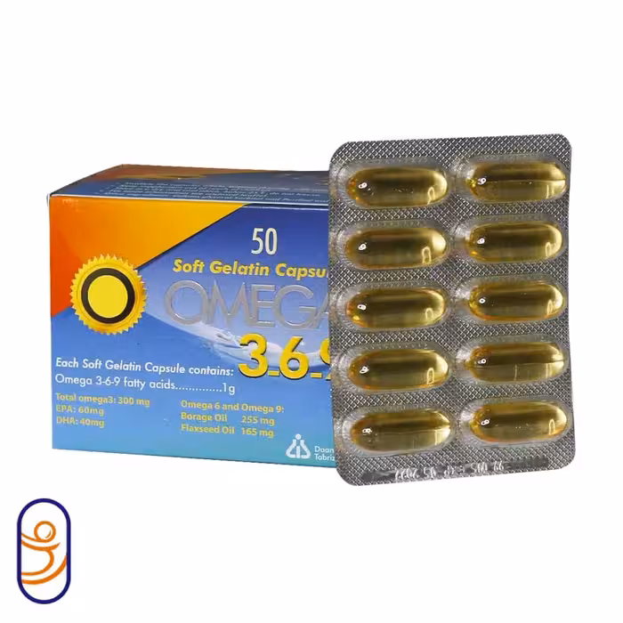 کپسول ژلاتینی نرم امگا 3،6،9