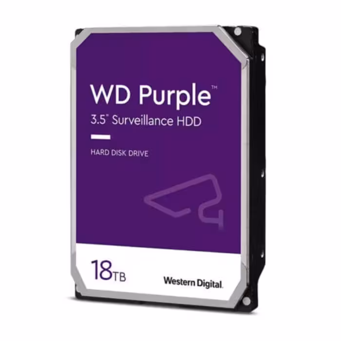 قیمت هارد اینترنال وسترن دیجیتال مدل Purple با ظرفیت 18 ترابایت