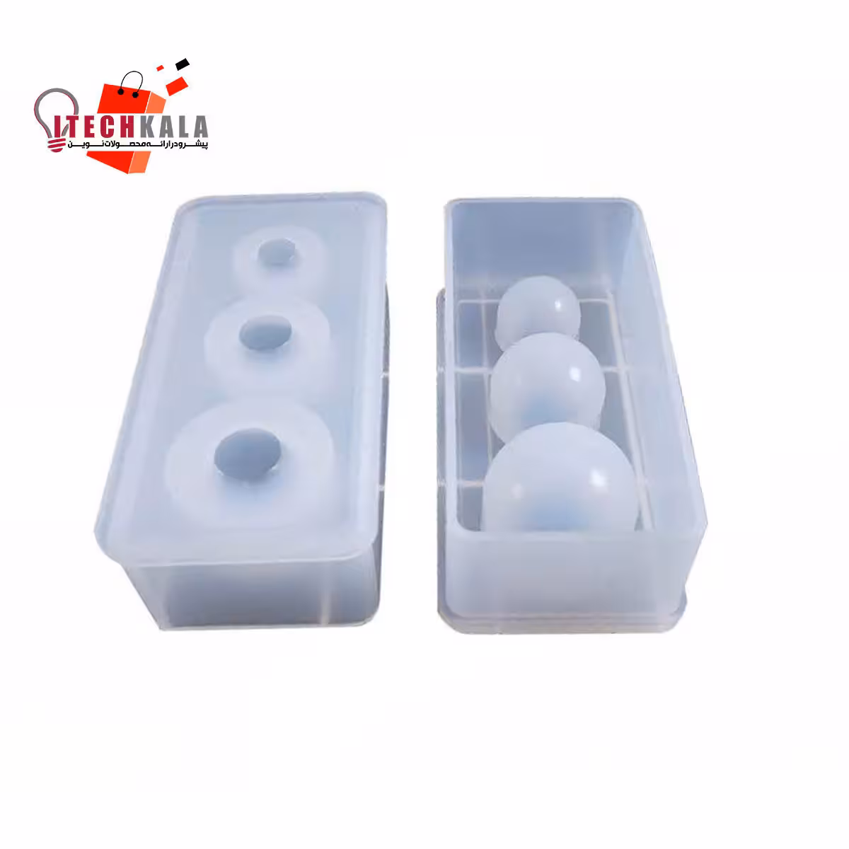 قالب سیلیکونی کره سه عددی
