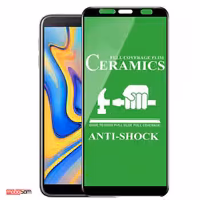 محافظ صفحه نمایش سرامیکی تمام صفحه 100D مناسب برای گوشی موبایل سامسونگ Galaxy J4  / J6  / J8 2018