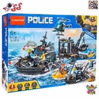 لگو پلیس نیروی ویژه دریایی – دو مدل ساخت از سری سیتی مدل 8603