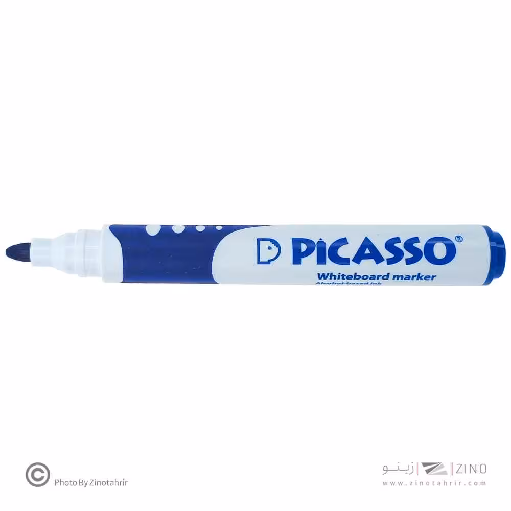 ماژیک وایت برد گرد آبی پیکاسو