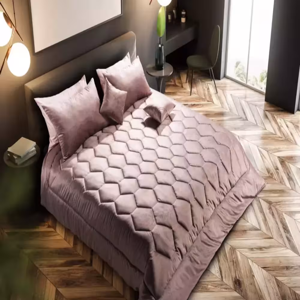 سرویس روتختی یک نفره مدل مخمل کالیفرنیا سایز 120 در 200 سانتیمتر