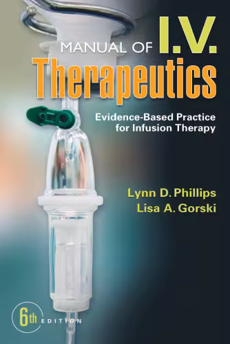 خرید و دانلود نسخه کامل کتاب Manual of I.V. Therapeutics: Evidence-Based Practice for Infusion Therapy