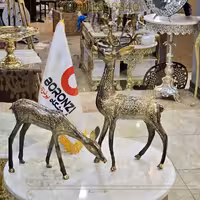 آهو جفتي برنز قلمزني 30