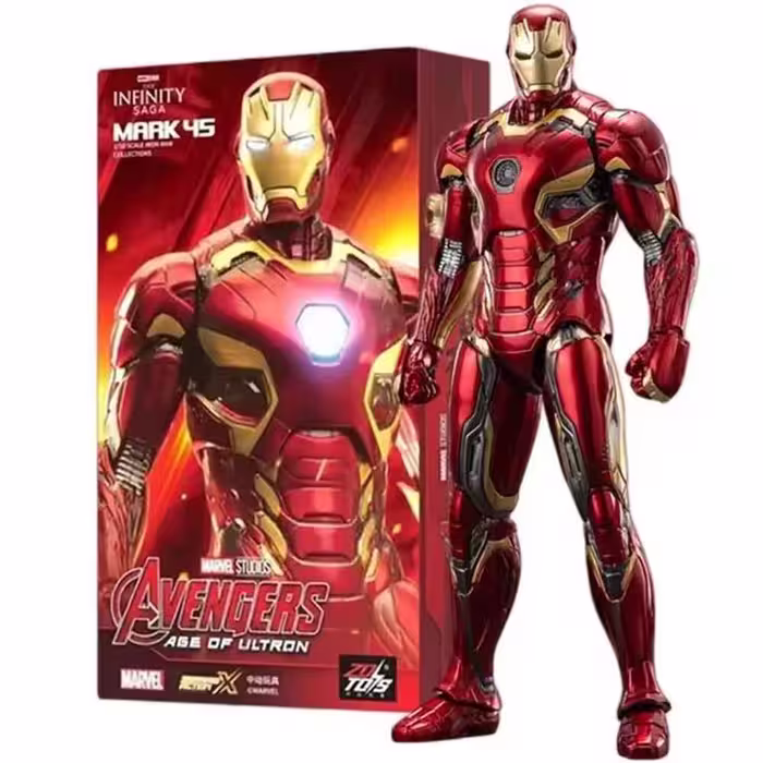 اکشن فیگور آیرون من IRON MAN MARK 45 برند ZD