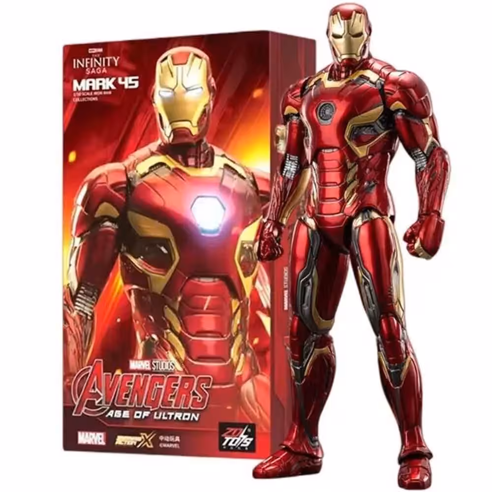 اکشن فیگور آیرون من IRON MAN MARK 45 برند ZD