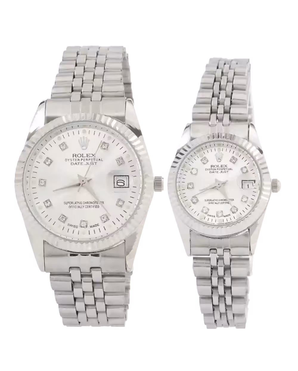 ست ساعت مچی رولکس ROLEX طرح دیت جاست مدل 2101
