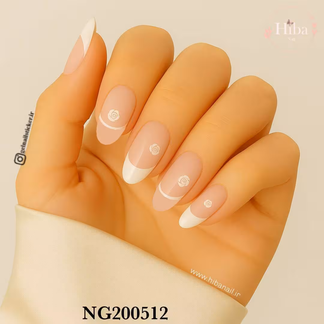 استیکر ژله ای کاشت ناخن (نیل رپ)_کد NG200512
