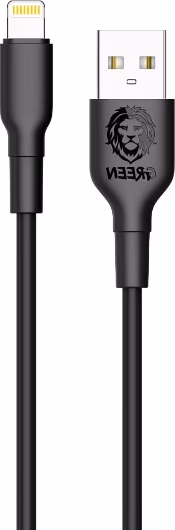 کابل تبدیل USB-A به Lightning مدل GREEN Braided طول 3m