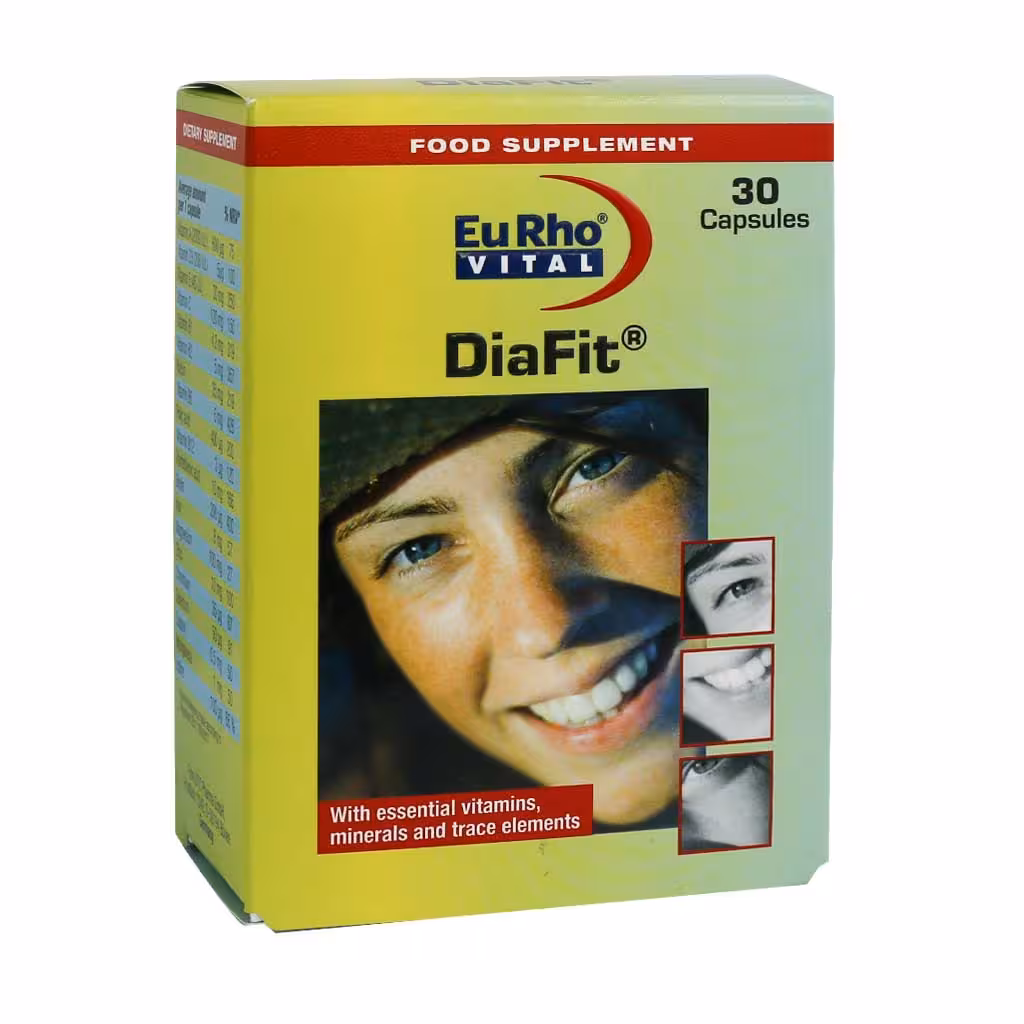 کپسول دیافیت یوروویتال 30عددی EuRho Vital DiaFit30 Caps