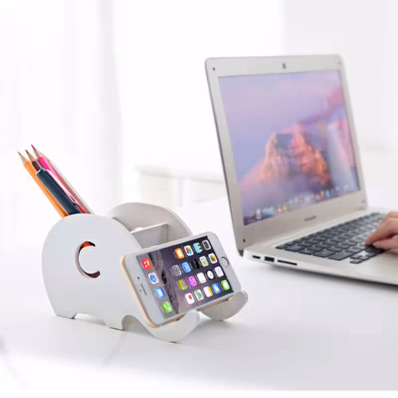 شلف رومیزی طرح فیل | amazonchi