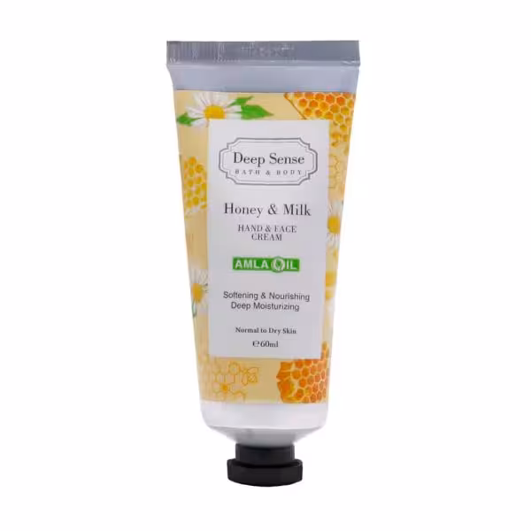 کرم مرطوب کننده دست شیر عسل 60 میل دیپ سنس