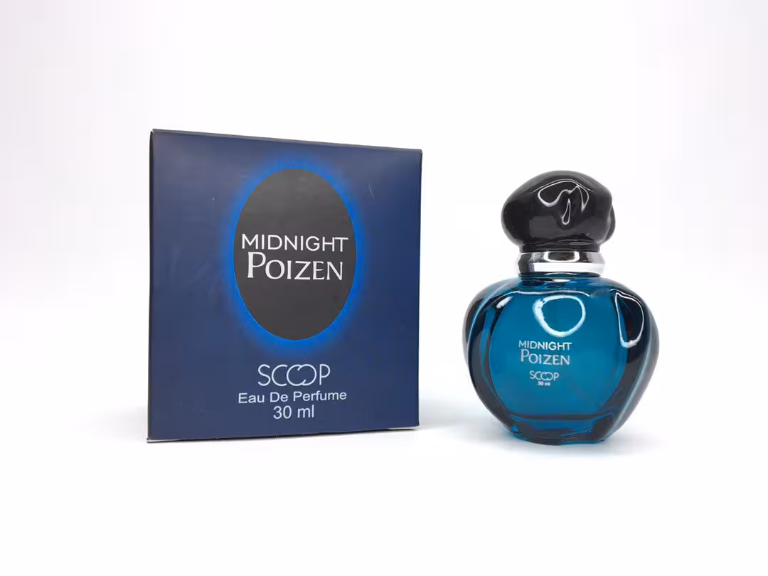 عطر جیبی زنانه اسکوپ مدل دیور میدنایت پویزن حجم 30 میلی لیتر MIDNIGHT POISEN