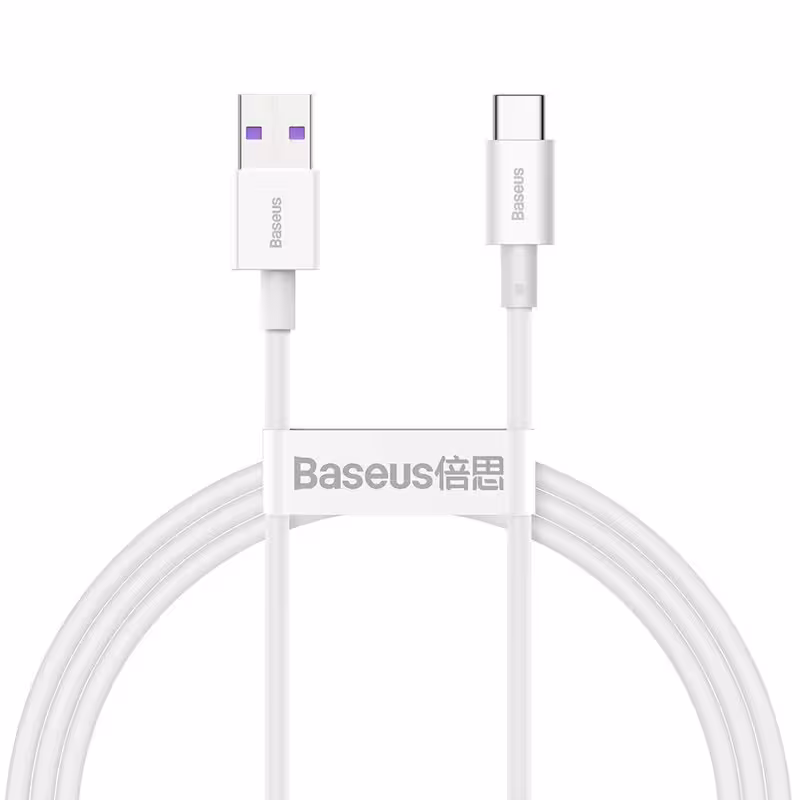 کابل USB به USB-C باسئوس مدل (CATYS-A02 (6A 66W طول 2 متر