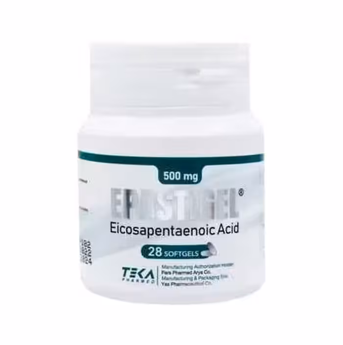 سافت ژل اپاستیژل 500 میلی گرم تکا فارمد 28 عددی